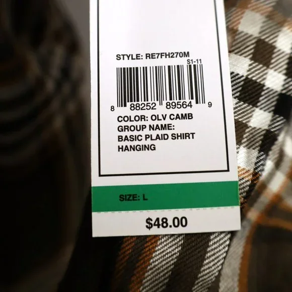 Relativity Plaid Button down - Picture 4 of 8